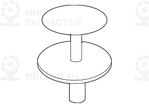 заклепка с распорной втулкой
 BMW 51481938725