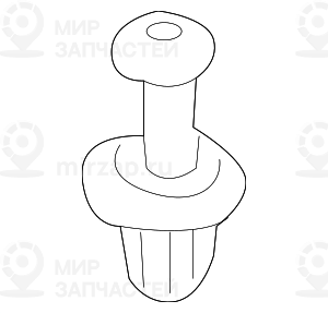 заклепка с распорной втулкой D=7,5
 BMW 51483418609
