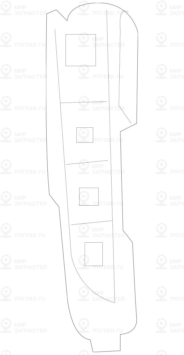 Запчасть Mercedes-Benz A2059056507