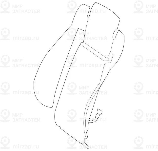 Запчасть Mercedes-Benz A2059060295