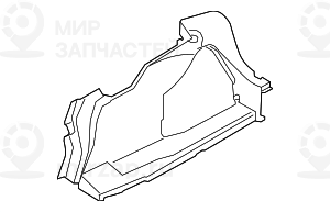 Обшивка багажного отделения П
 BMW 51487246296