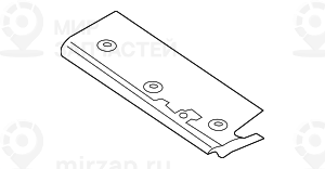 W?rmeisolierung Nachschal
 BMW 51487424937