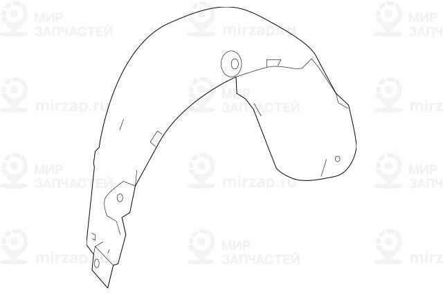 Запчасть Mercedes-Benz A2076900430