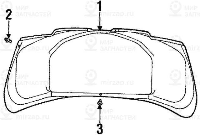 Кнопка MITTELGRAU
 BMW 51491946195