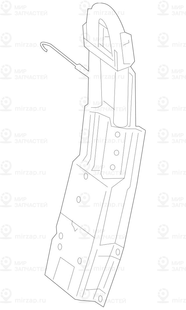 Запчасть Mercedes-Benz A2078600532