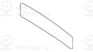 Щиток блока задних фонарей П BASALTGRAU HELL
 BMW 51497149496