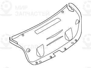 облицовка багажной двери
 BMW 51497255636