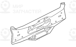Verkleidung Heckklappe Mi
 BMW 51497481251