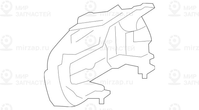 Запчасть Mercedes-Benz A2096800034