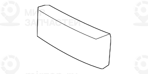 пылезащитная кромка П Зд
 BMW 51627158384