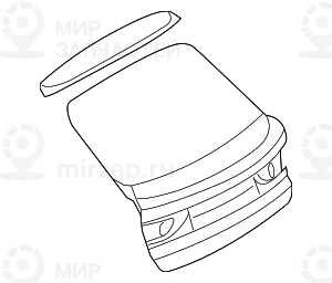 Запчасть BMW 51627207411