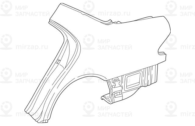 Запчасть Mercedes-Benz A2106302721