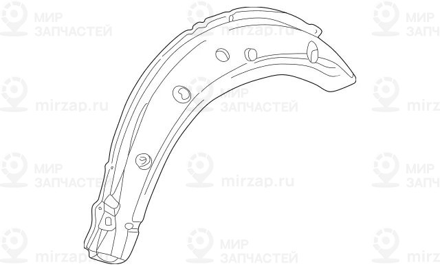 Запчасть Mercedes-Benz A2106370976