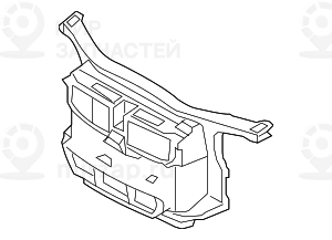 Щит передка
 BMW 51647058594