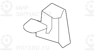 Замыкающий щиток П
 BMW 51647116706