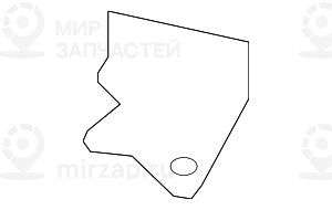 Переходная пластина Л
 BMW 51647210507