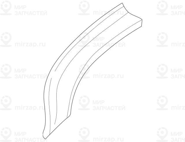 Запчасть Mercedes-Benz A2108310958