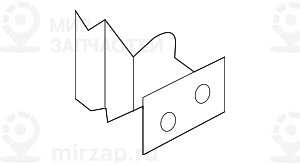 Крепление переднего подрамника Л
 BMW 51647245795