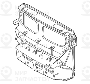 Воздушный патрубок обдува
 BMW 51647294482