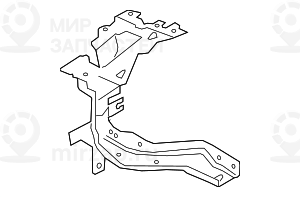 Aufnahme Scheinwerfer Links
 BMW 51647375325