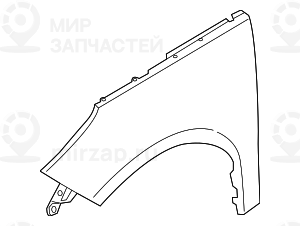 Крыло п пд
 BMW 51647375894