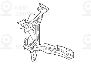 Крепление фары п
 BMW 51647400114