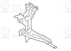 Крепление Фары П
 BMW 51648071632