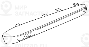 Декор.элемент M/ бок.указ.поворота Л
 BMW 51657218421