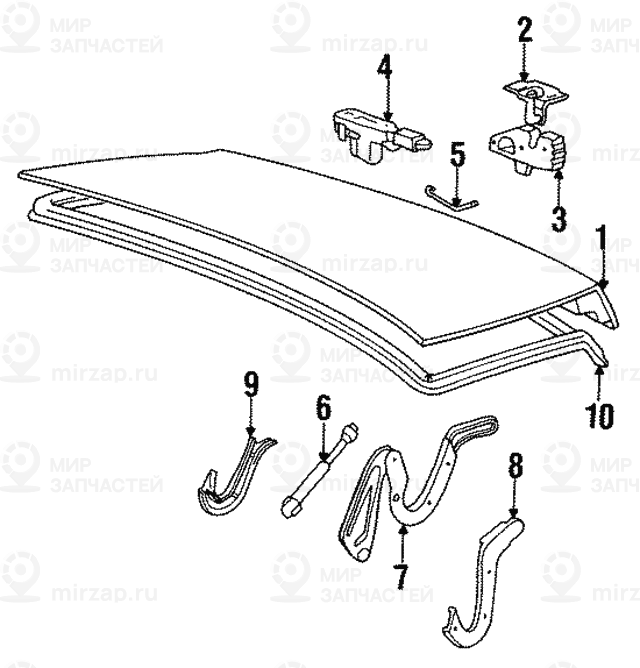 Уплотнитель багажной двери
 BMW 51711908443