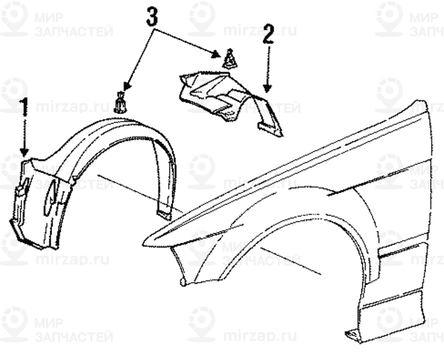Запчасть BMW 51711977048