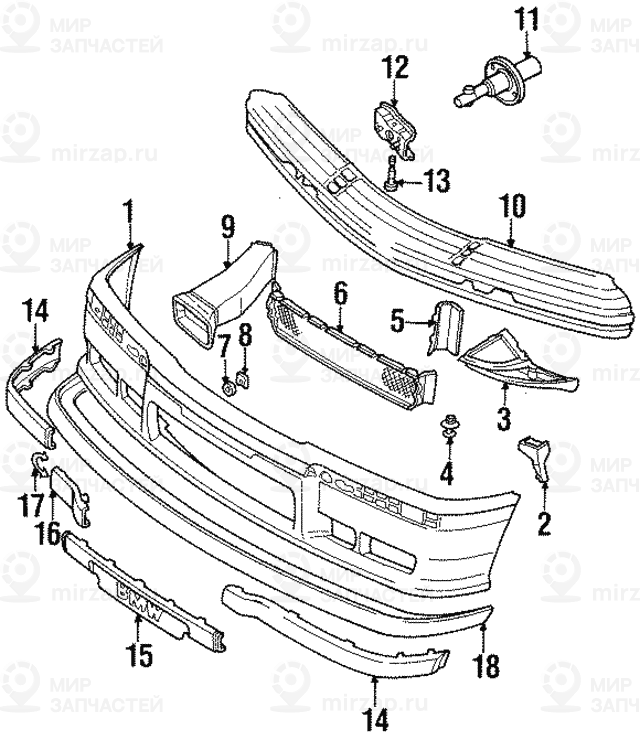 Проставка П M TECHNIC
 BMW 51712250642