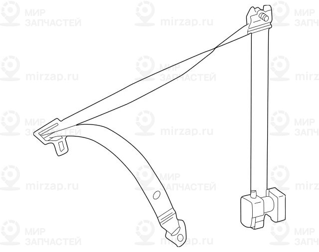 Запчасть Mercedes-Benz A21186079859C94