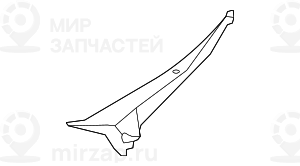 Планка обтекателя Л
 BMW 51712991897
