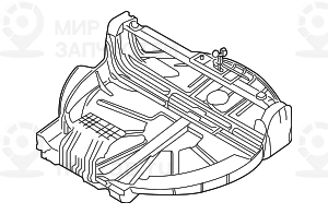 Ниша аварийного колеса
 BMW 51713428665