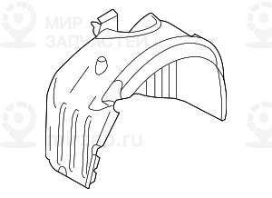 Кожух Колесной Ниши Л Пд
 BMW 51717033749