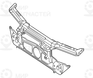 Щит передка
 BMW 51717111691