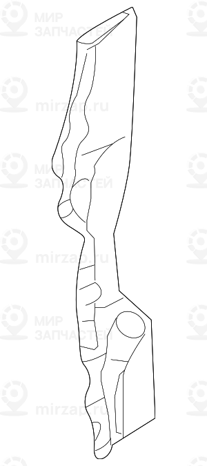 Воздуховод Л Пд
 BMW 51717124217