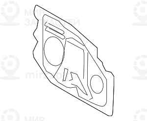Элемент усиления педального механизма
 BMW 51717137365