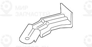 Кронштейн Кожуха Колесной Ниши Пд П
 BMW 51717140964