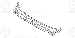 Планка обтекателя
 BMW 51717161033