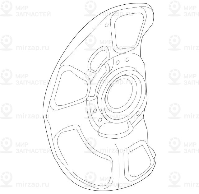 Запчасть Mercedes-Benz A2124201244