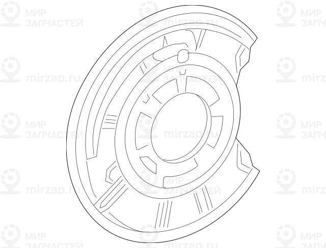 Запчасть Mercedes-Benz A2124202244