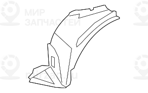 Кожух Колесной Ниши, Передняя Часть Л Пд
 BMW 51717169411