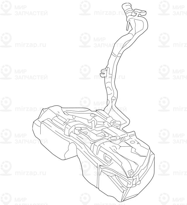 Запчасть Mercedes-Benz A2124707701