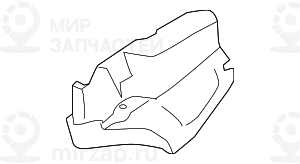 Облицовка днища кузова п зд
 BMW 51717276302