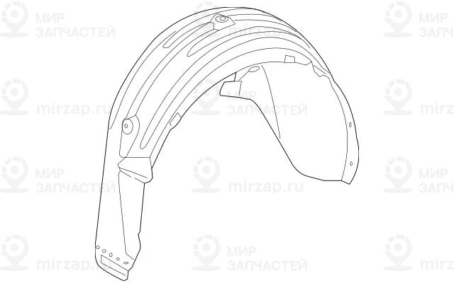 Запчасть Mercedes-Benz A2126901030