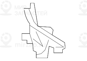 Верхняя Часть Щита Передка Л
 BMW 51717424943