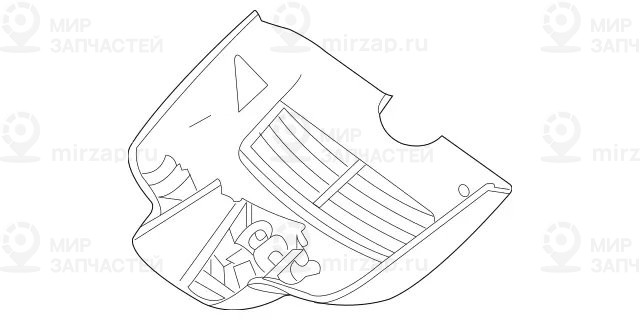 Запчасть Mercedes-Benz A21282104369051