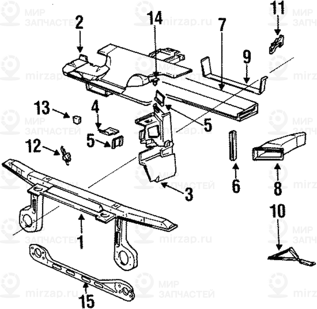 Воздуховод
 BMW 51718156259