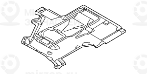 Облицовка днища кузова
 BMW 51718195646